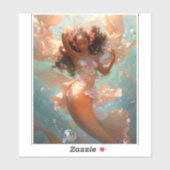 Sticker Black Princess Imaginaire Art (Feuille)