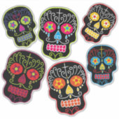Sticker Black Sugar Skulls (Devant)