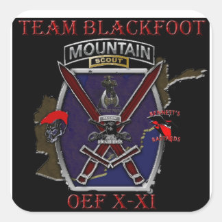 Sticker Blackfoot de l'équipe