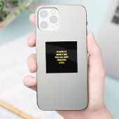 Sticker Blague drôle pour attraper un bus (Téléphone)