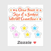 Sticker Blague tendance Citation (Citation Internet) Mème  (Feuille)