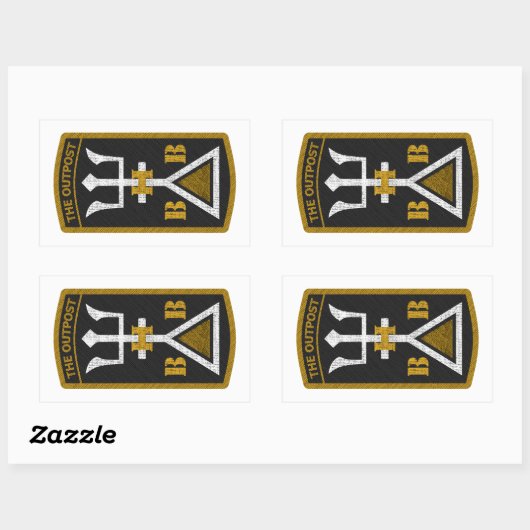 Sticker : Blanc / OP-BHB (Feuille)