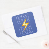 Sticker blanc OP Boi Gamer (Enveloppe)