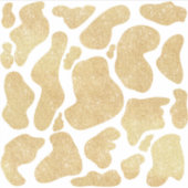 Sticker Blanc Or simple Grandes Portes de vache Motif anim (Devant)