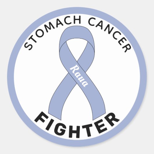 Sticker blanc rond pour Lutte contre le cancer de  (Devant)