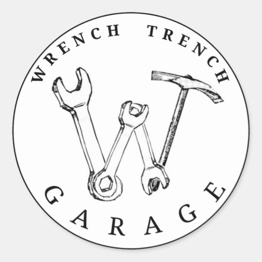 Sticker blanc WTG (Devant)