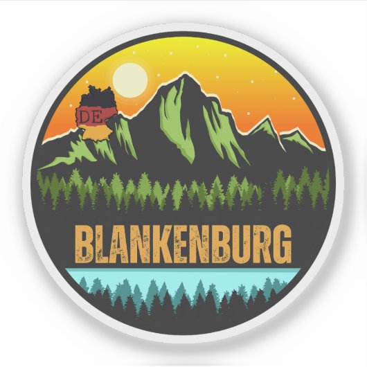 Sticker Blankenburg, Allemagne (Devant)