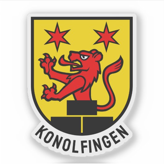 Sticker Blason de Konolfingen, Suisse (Devant)