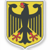 Sticker Blason de l'Allemagne (Devant)