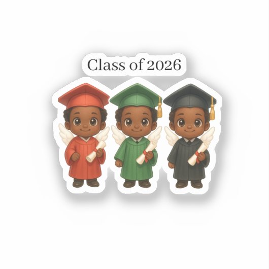 Sticker Blessed & Graduating 2026  (Recto)