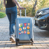 Sticker bleu Betsy 2 (Valise Insitu)