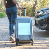Sticker Bleu Blizzard (couleur unie) (Valise Insitu)
