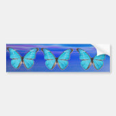 Sticker Bleu Butterflies (Devant)