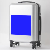 Sticker Bleu (couleur solide) (Sur valise)