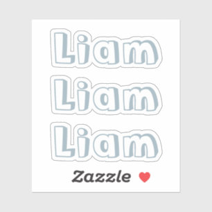 Sticker Bleu d'ardoise pour enfants mignon