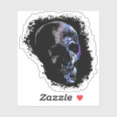 Sticker Bleu écaille violet (Feuille)