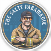 Sticker bleu HD Parfait Salty (Recto)