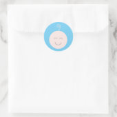 Sticker Bleu Smile Baby (Sac)