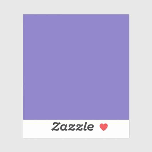 Sticker Bleu-violet (Crayola) (couleur solide) (Feuille)