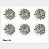 Sticker Bling Rockabilly Starburst  Broche (Vel)