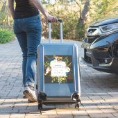 Sticker Bliss Botanique Moderne Élégant Floral | Noir (Valise Insitu)