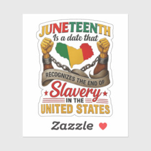 Sticker Blissboy Drôle T-Shirt Juneteenth Nouveauté , june