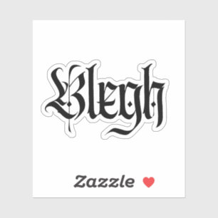 Sticker blonde, métal, heavy metal, punk, musique metal