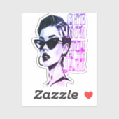 Sticker Bloom Baby Bloom – Monochrome Strength Edition  (Feuille)