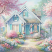 Sticker Blossom Lane Blue Cottage Garden (Devant)