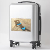 Sticker Blue Bikini Beach Sand Thunder_Cove (Sur valise)