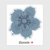 Sticker Blue Dailey (Feuille)