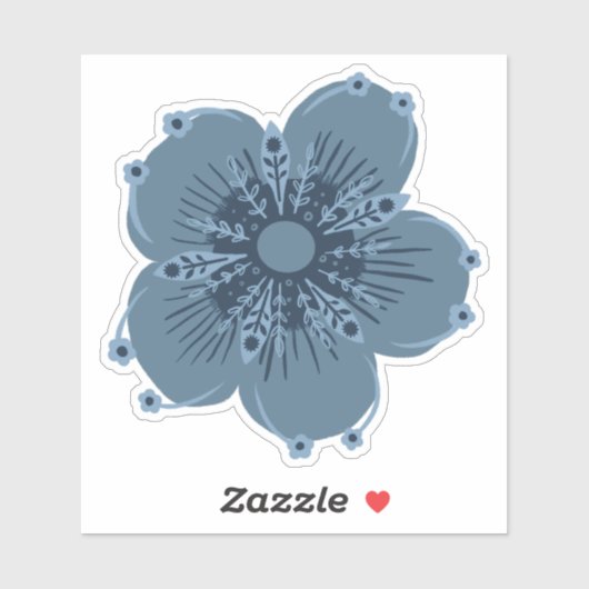 Sticker Blue Dailey (Feuille)