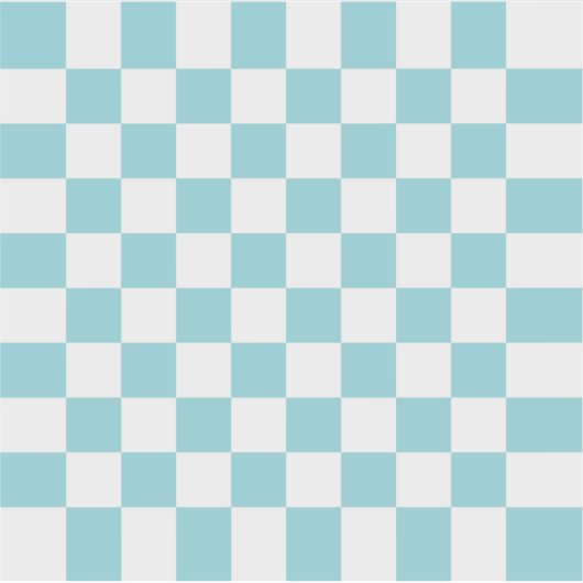 Sticker Blue Harmony Checkerboard (Devant)