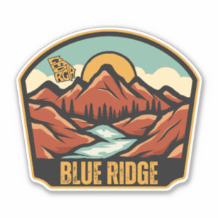 Sticker Blue Ridge, Géorgie