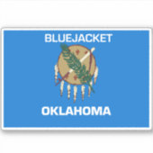 Sticker Bluejacket Oklahoma (Devant)