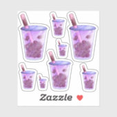 Sticker Boba Cats (Feuille)