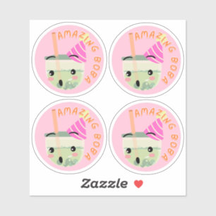 Sticker Boba Extraordinaire - Pack de 4