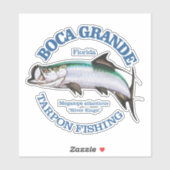 Sticker Boca Grande (Tarpon) (Feuille)