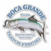 Sticker Boca Grande (Tarpon) (Devant)