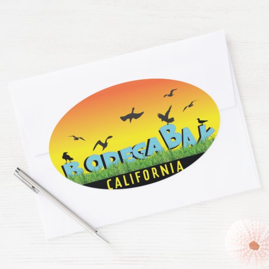 Sticker Bodega Bay (Enveloppe)
