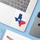 Sticker Boerne Texas (Ordinateur portable avec iPhone)