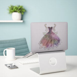Sticker Bohême Fairy Ball Gown Boudin Ombre