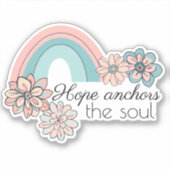 Sticker Bohemian Hope Ancre le Soul Waterproof (Devant)