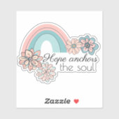 Sticker Bohemian Hope Ancre le Soul Waterproof (Feuille)