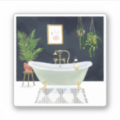 Sticker Boho Bath I (Devant)