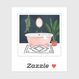 Sticker Boho Bath II