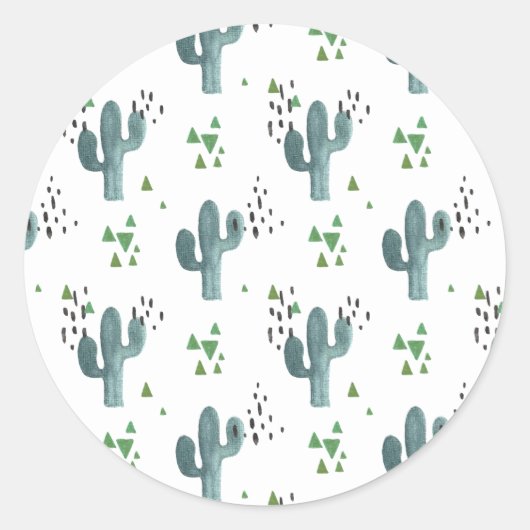 Sticker Boho Cactus (Devant)