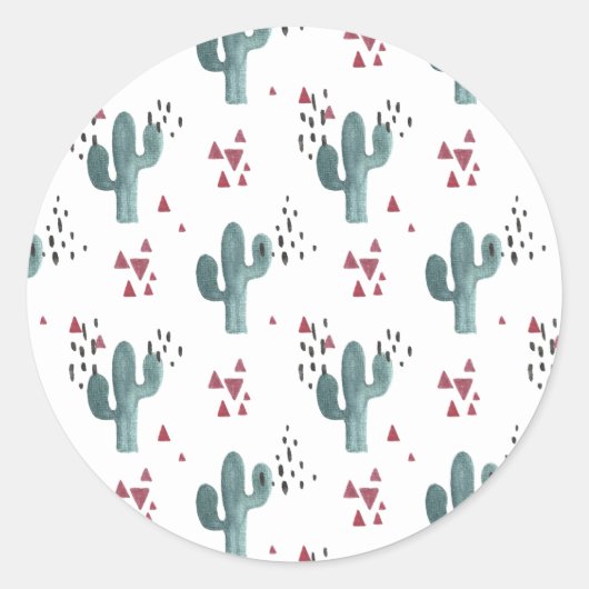 Sticker Boho Cactus (Devant)
