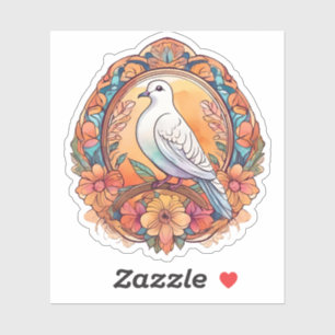 Sticker Boho Dove