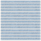 Sticker Boho Flowers Classic Bleu Bleu Bleu Bleu Bleu Bleu (Devant)